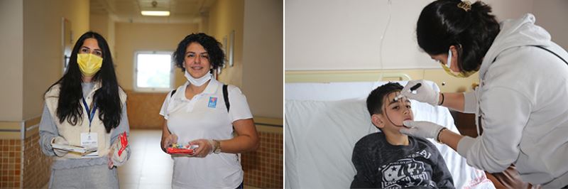 ‘Çık Dışarıya Oynayalım’ şenliği Çocuk Hastanesi’nde