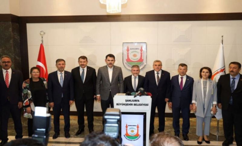 Bakanlar Şanlıurfa’ya Yatırımlarla Geldi