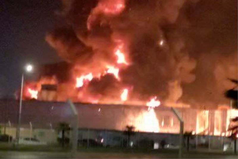 RB Karesi Tekstil alevlere teslim!