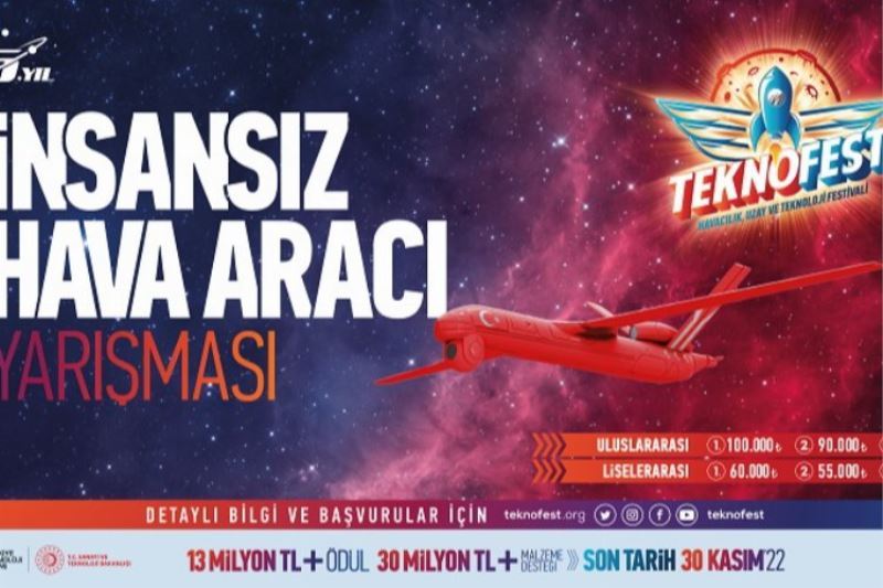 TEKNOFEST İHA Yarışması’na başvurulardevam ediyor...