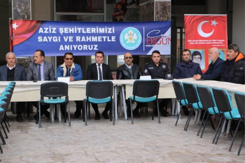 Gördesli Şehitler Saygıyla anıldı