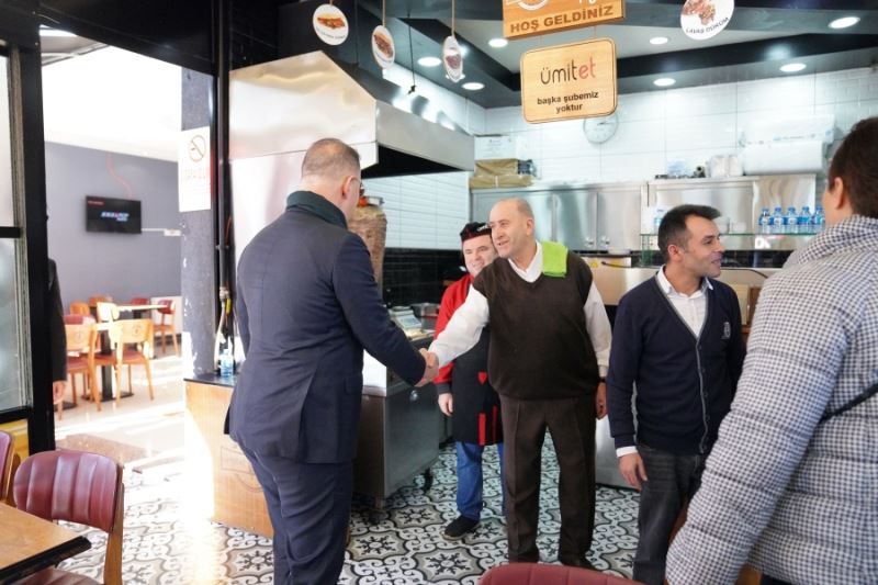 Çalık’tan Esnaf Ziyareti