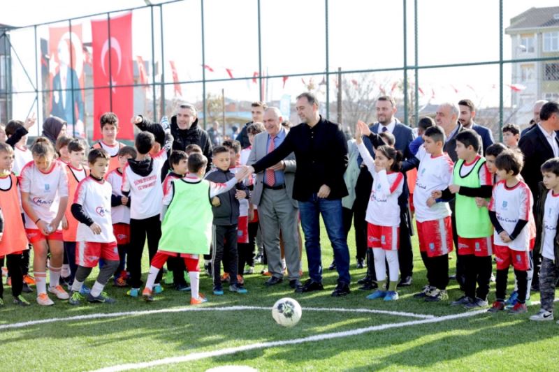 PARK VE SPOR SAHALARINA KAVUŞTULAR