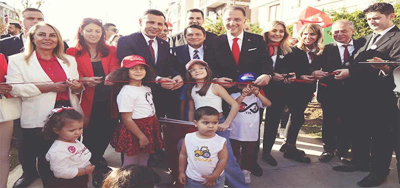 ÇALIK: 29 EKİM 100.YIL PARKIMIZ CUMHURİYET ÇOCUKLARINA ARMAĞAN OLSUN