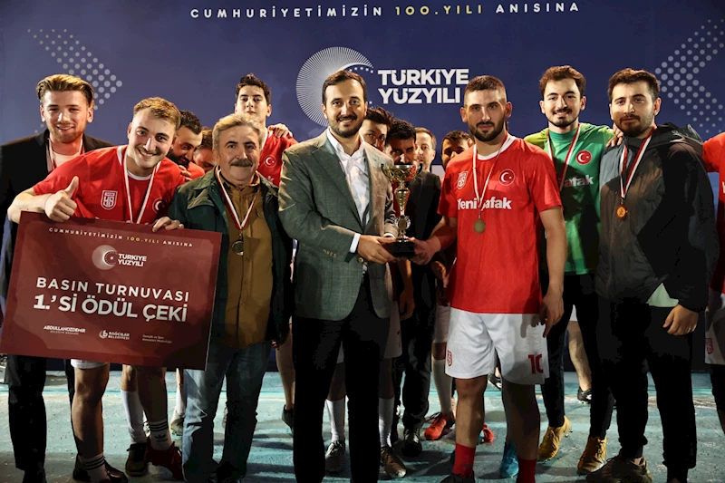 Bağcılar Belediyesi Basın Turnuvası Sona Erdi