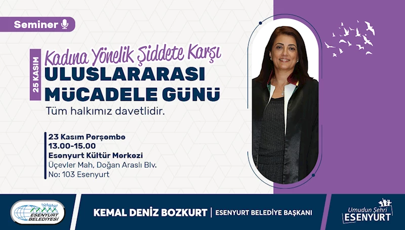 Kadına Yönelik Şiddete Karşı Uluslararası Mücadele Günü