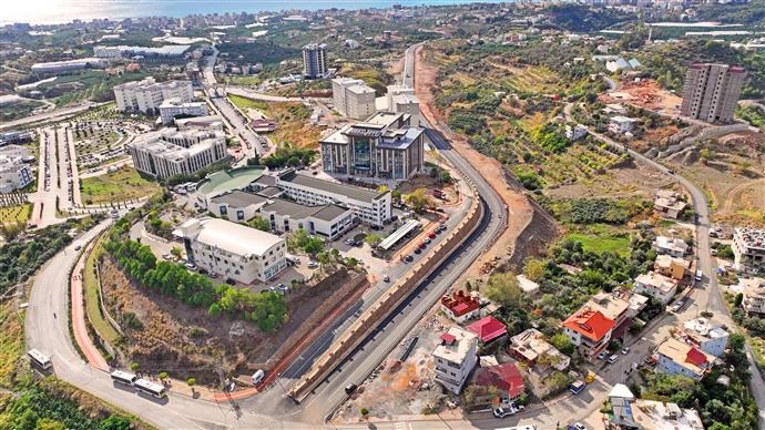 KESTEL FAKÜLTE YOLU KULLANIMA AÇILDI