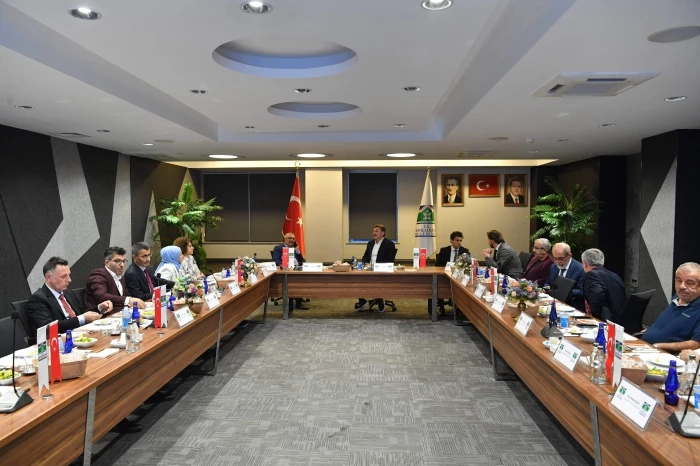 Muhtarları belediyede ağırladık