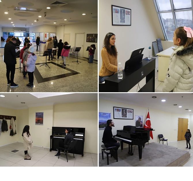 KARTAL BELEDİYESİ SANAT AKADEMİSİ MÜZİK BÖLÜMÜ YETENEK SINAVLARI GERÇEKLEŞTİRİLDİ