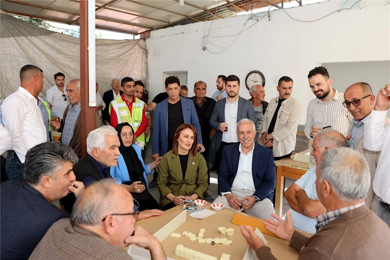 BAŞKAN GÜLTAK, HUZURKENT’İN MAHALLELERİNİ GEZDİ, ESNAF VE VATANDAŞLARI DİNLEDİ