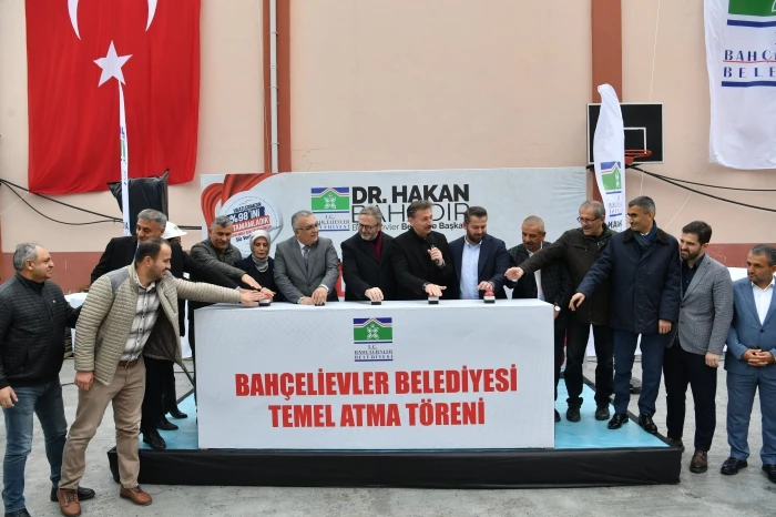 Millet Kütüphanesi Temel Atma Töreni yapıldı