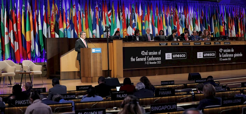 BAKAN TEKİN, UNESCO GENEL KONFERANSI