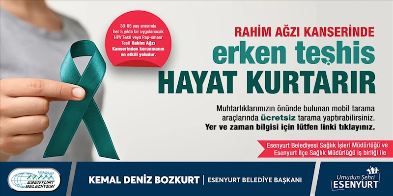 Rahim Ağzı Kanserinde Erken Teşhis Hayat Kurtarır