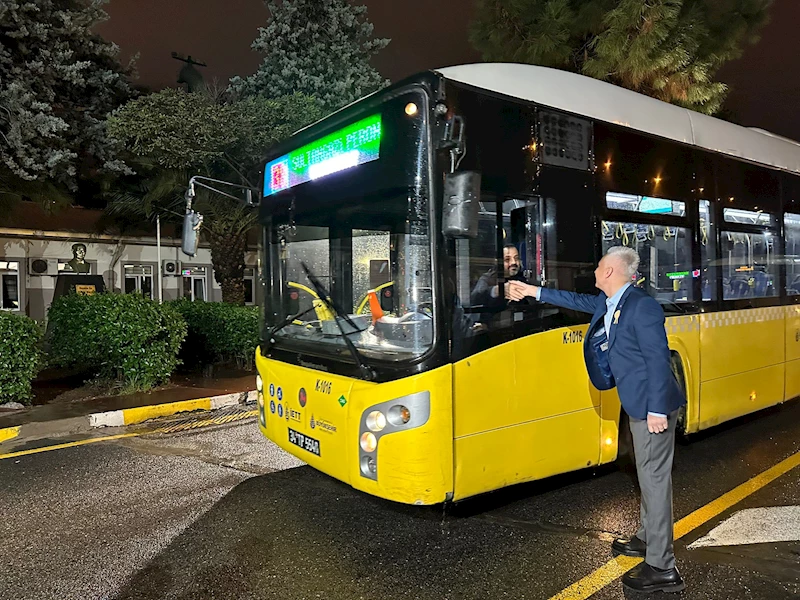 İETT DÜNYA ŞOFÖRLER GÜNÜ’NÜ KUTLADI