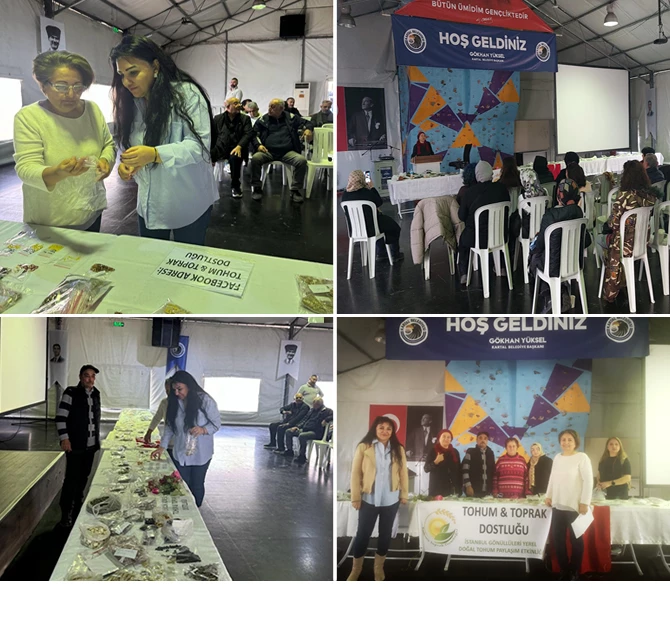 KARTAL BELEDİYESİ 5. ATA TOHUMU ETKİNLİĞİNE EV SAHİPLİĞİ YAPTI