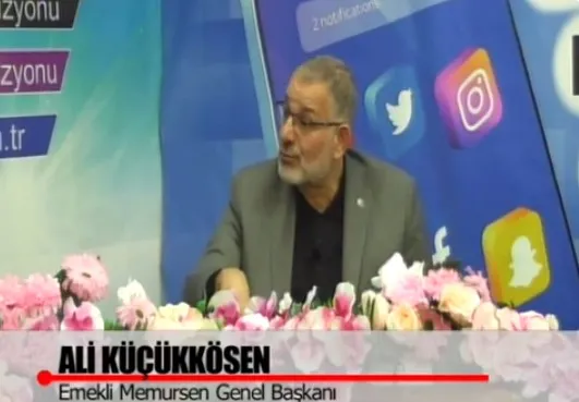 Emekli Memur Sen Genel Başkanı Ali Küçükkösen: Emekliler masada var, ama yasada yok