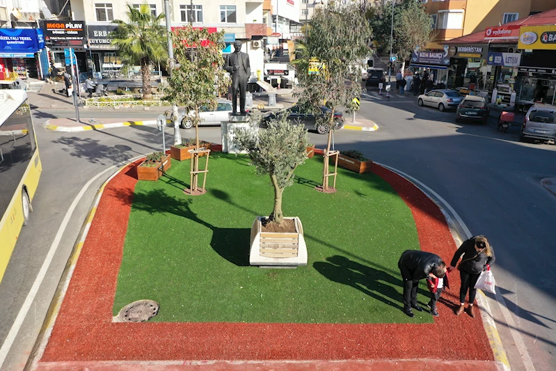 Güzelyalı Meydanı Yenilendi