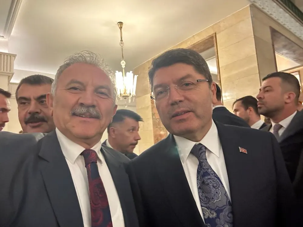 İş İnsanı Sakin Aruk Adalet Bakanı Yılmaz Tunç ile Görüştü