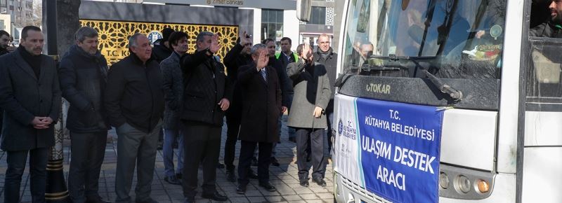 TEKNİK EKİPLERİMİZ VE GÖNÜLLÜLER DEPREM BÖLGESİNE YOLA ÇIKTI
