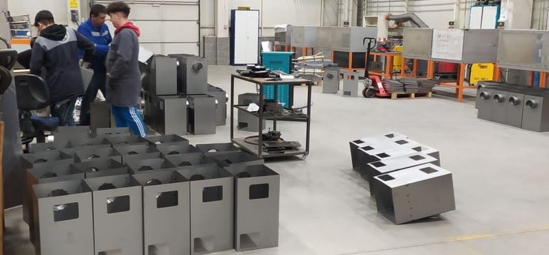  10 BİNE YAKIN SOBA ÜRETİMİ