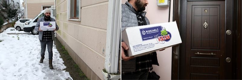 Soğuk havada sıcak hizmet