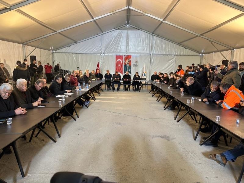 CHP GENEL BAŞKANI KILIÇDAROĞLU VE BÜYÜKŞEHİR BELEDİYE BAŞKANLARI ABB