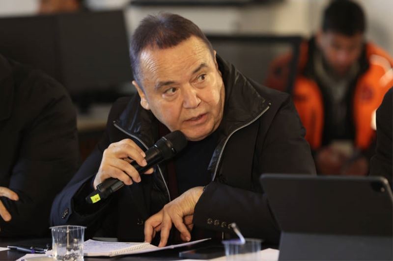 Başkan Böcek Hatay’da