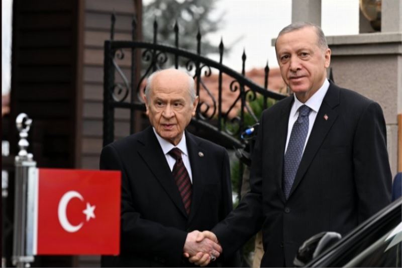 Erdoğan-Bahçeli bir araya geldi