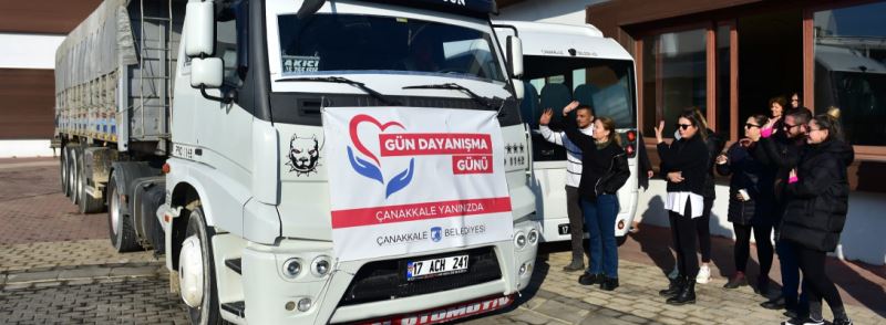 Yardımlar Afet Bölgesine Gönderildi