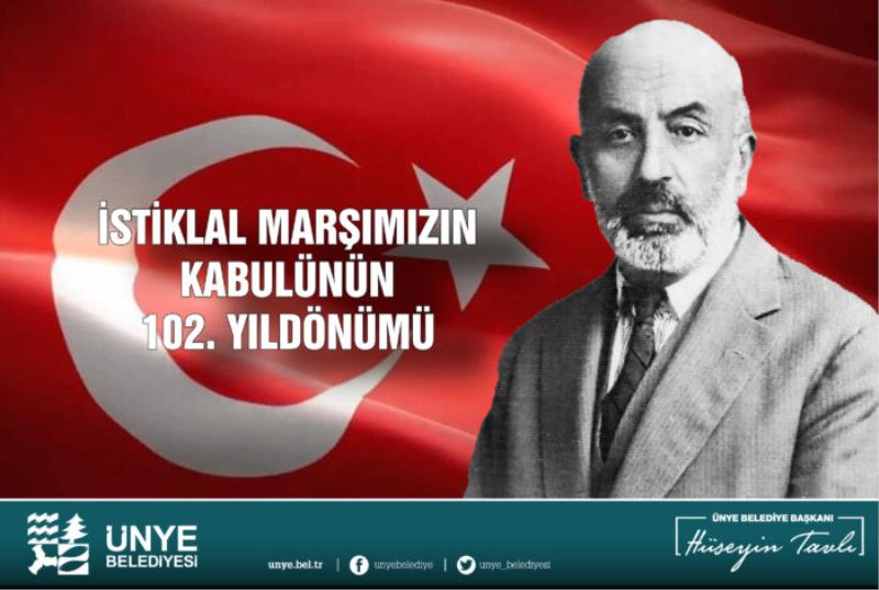  “İSTİKLAL MARŞIMIZ, BAĞIMSIZLIGIMIZIN SİMGESİDİR”