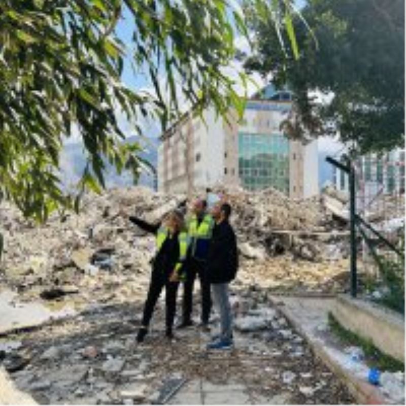 Afet bölgesi bütünüyle mercek altında