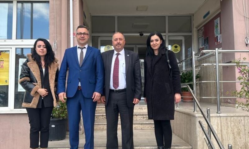 Milli Eğitim Müdürlüğüne Haşere Bilgilendirme Ziyareti