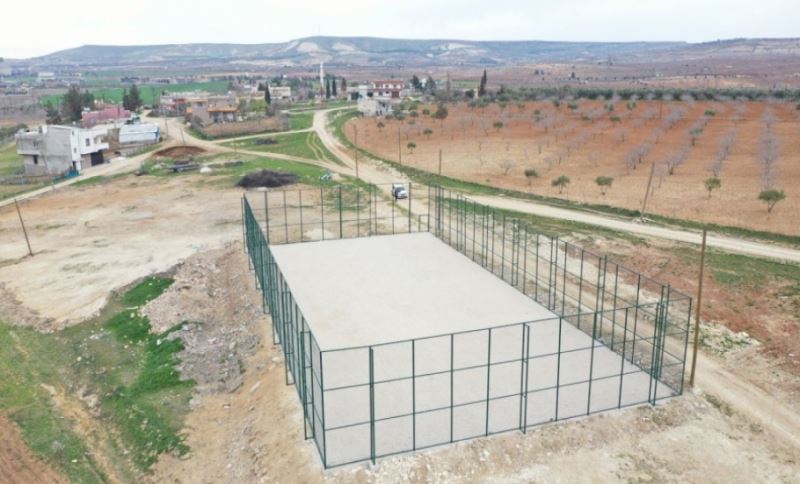 KARAKÖPRÜ KIRSALINDA SPOR TESİSLERİ ARTIYOR