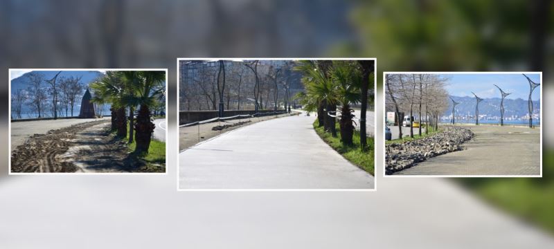 GİRESUN DÜNYA STANDARTLARINDAKİ ‘YÜRÜYÜŞ VE BİSİKLET YOLU’NA KAVUŞUYOR