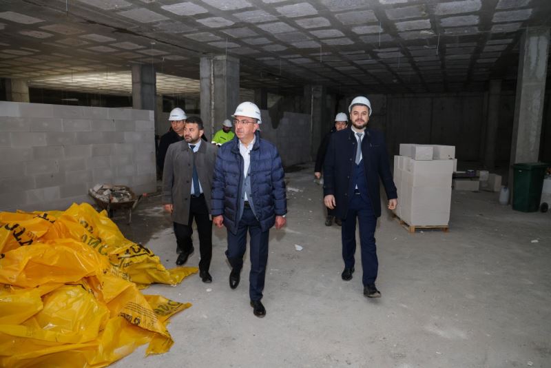 YAKA SOSYAL TESİSİ İNŞAATI HIZLA YÜKSELİYOR