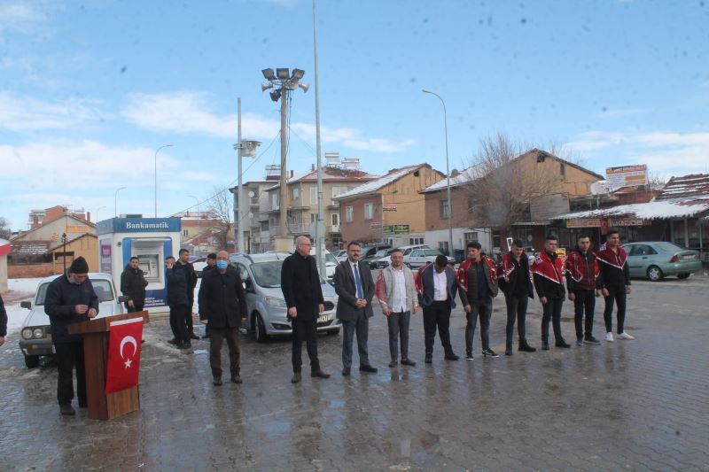 2002/1 Tertip Asker Adayları için asker duası yapıldı