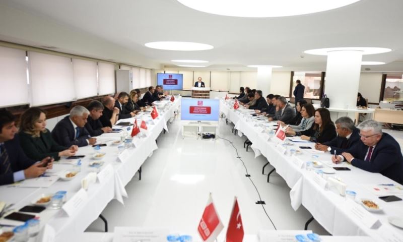 Büyükşehir ‘Deprem Sonrası Çevre Sorunları İstişare Toplantısı’na Katıldı