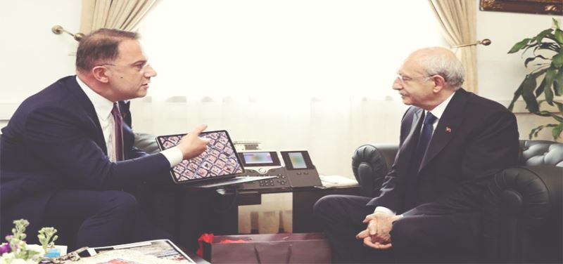BAŞKAN ÇALIK, KILIÇDAROĞLU İLE GÖRÜŞTÜ