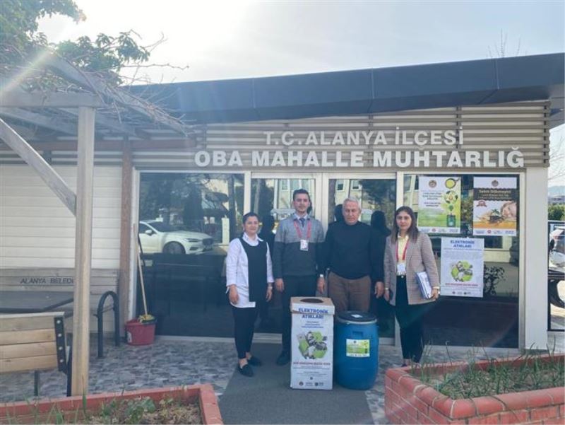 BİTKİSEL ATIK YAĞLARI MERKEZ MUHTARLIK OFİSLERİNDE TOPLANIYOR