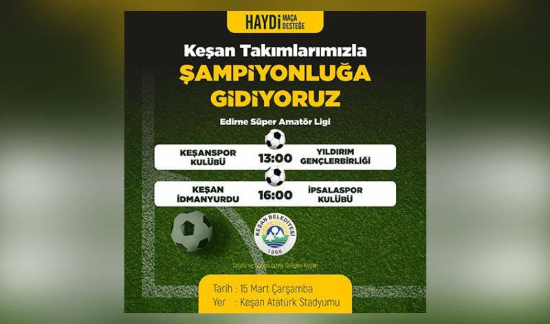 Şampiyonluk için haydi desteğe