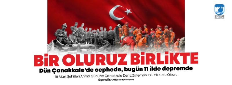 Çanakkale Belediye Başkanı Sayın Ülgür Gökhan