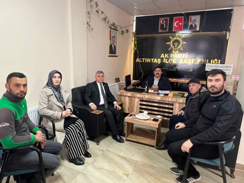 Ak Parti İlçe Başkanımıza Hayırlı Olsun Ziyareti...