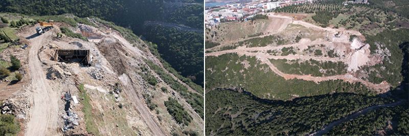 Dilovası Devlet Hastanesi’ne ulaşımı sağlayacak viyadüğün ayaklarına başlandı