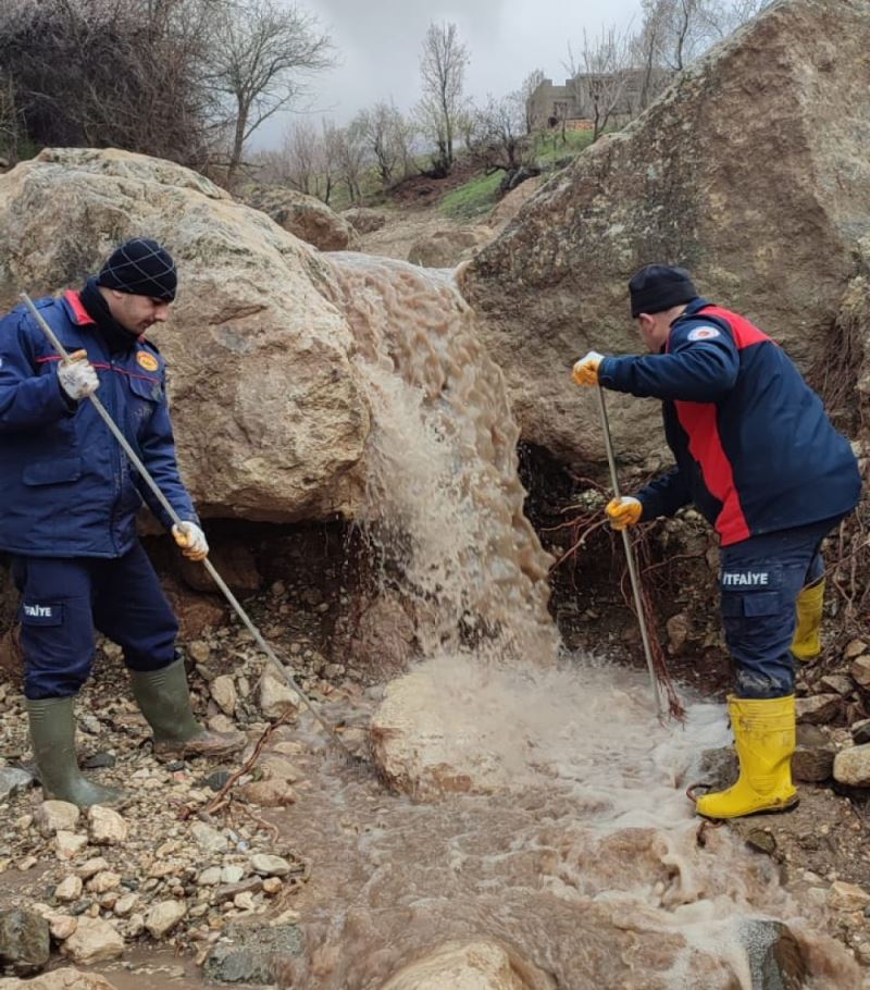Büyükşehir sel bölgesinde