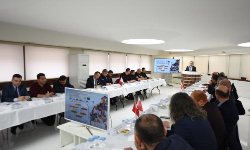 Büyükşehir İtfaiye, Deprem Sonrası Süreç Toplantısına Katıldı