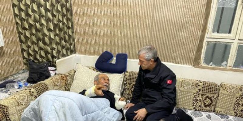 Başkanımız Sele Kapılan Reşat Ayva´yı Evinde Ziyaret Etti