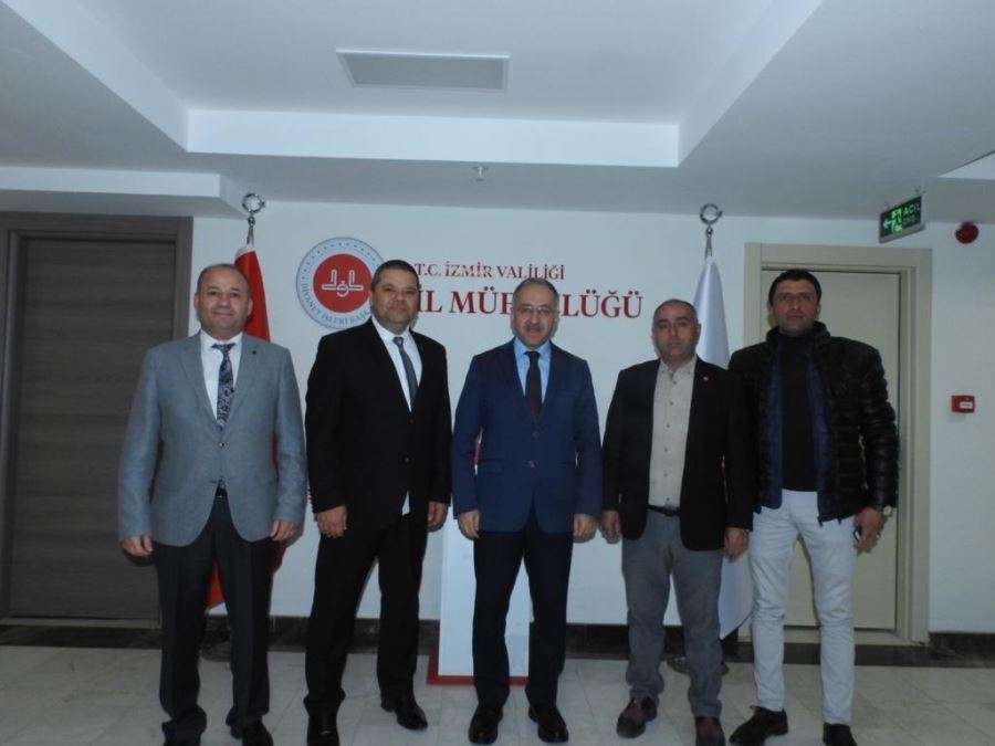 AKSAÇLILAR’DAN İZMİR İL MÜFTÜSÜNE ZİYARET…