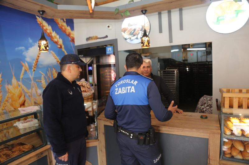 TOROSLAR’DA FIRINLARA RAMAZAN DENETİMİ