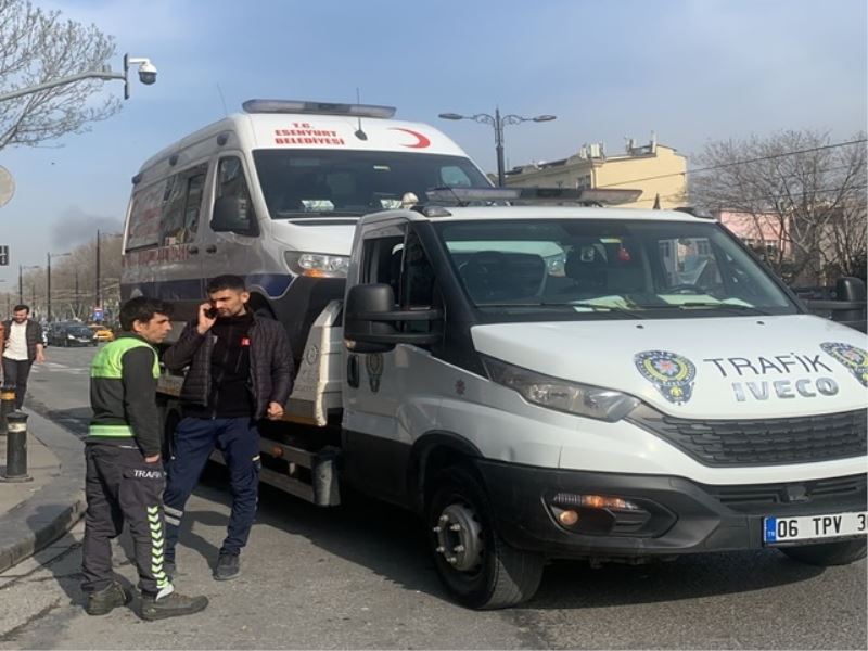 Hasta Taşıyan Ambulansı Haczettiler