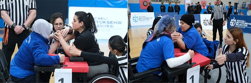 Para Bilek Güreşi Heyecanı sona erdi